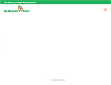 Tablet Screenshot of nooteboomtours.nl